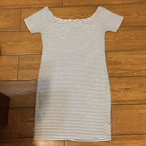 Black and white dress